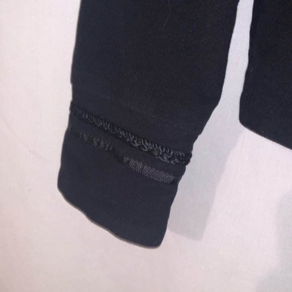 Zara Military Jacket Fitted Gold Button Blazer - Picture 9 of 10